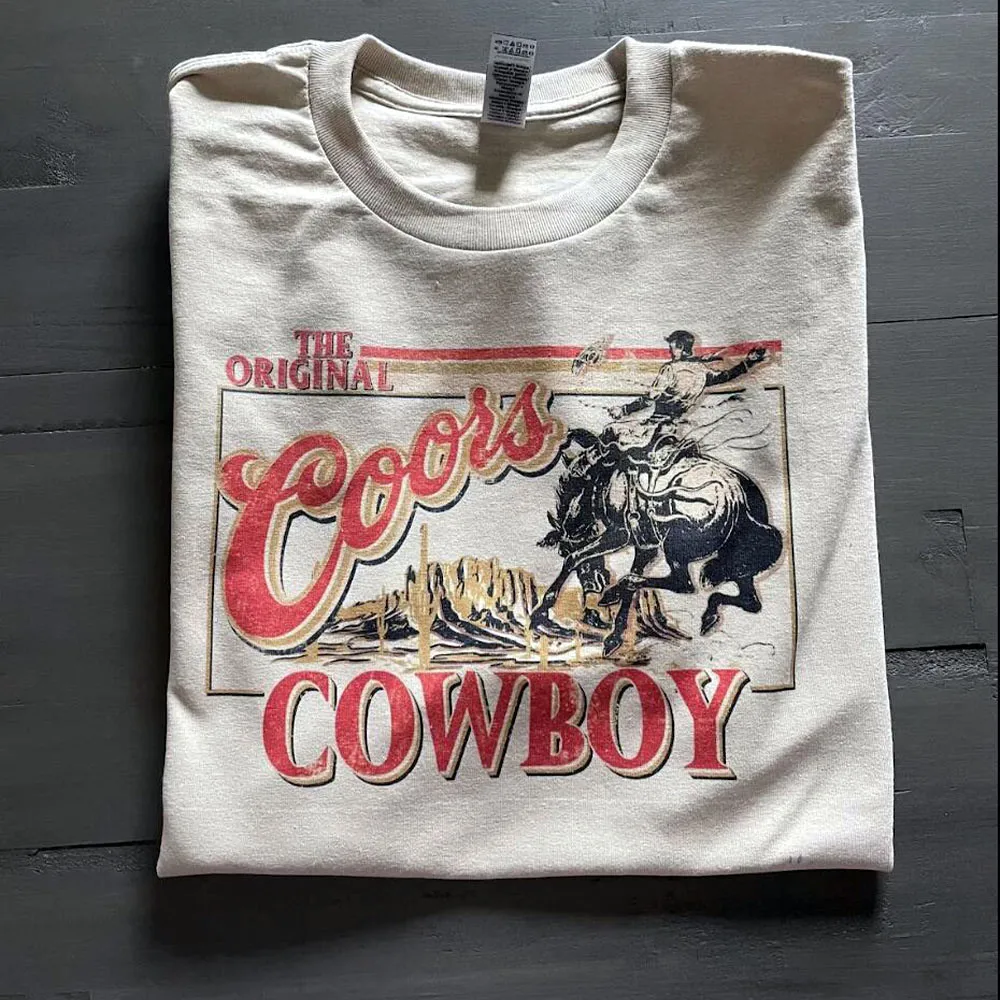 Vintage Original Cowboy Rodeo T-Shirts - New Texas Republic