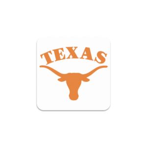 Texas Longhorn Revival Square Coasters