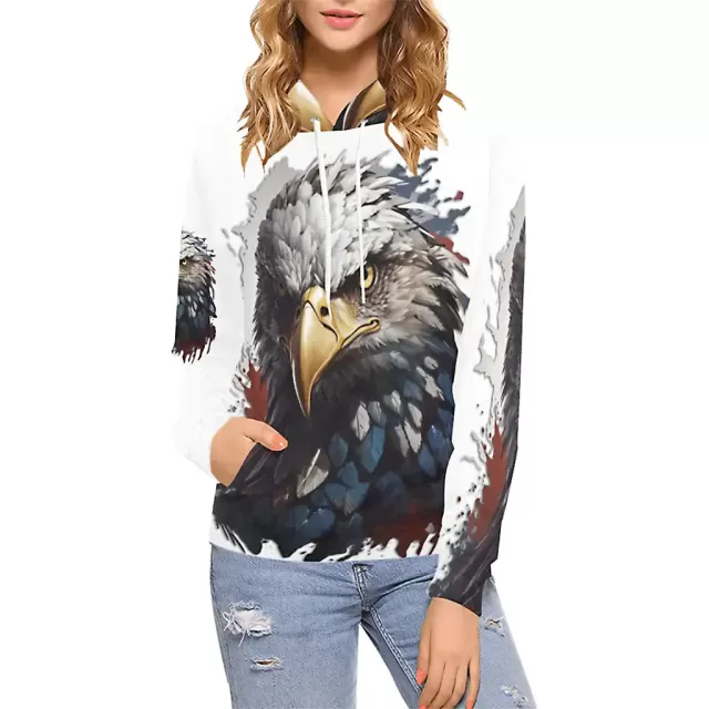 New Texas Republic American Eagle Women's Hoodie