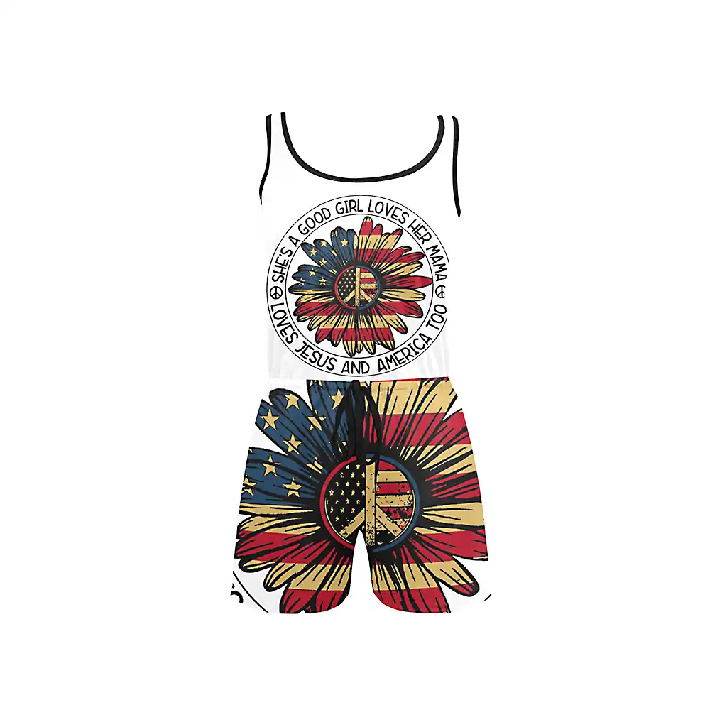 New Texas Republic A Good Girl Loves Her Mama Women's Jumpsuit