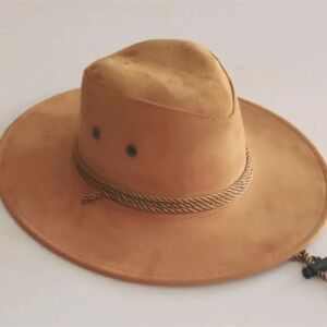 New Texas Republic Western Solid Color Rope Accented Sun Hat - Image 4