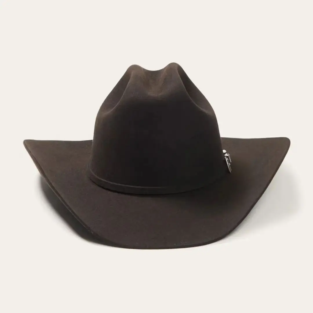 western curved brim cowboy hat