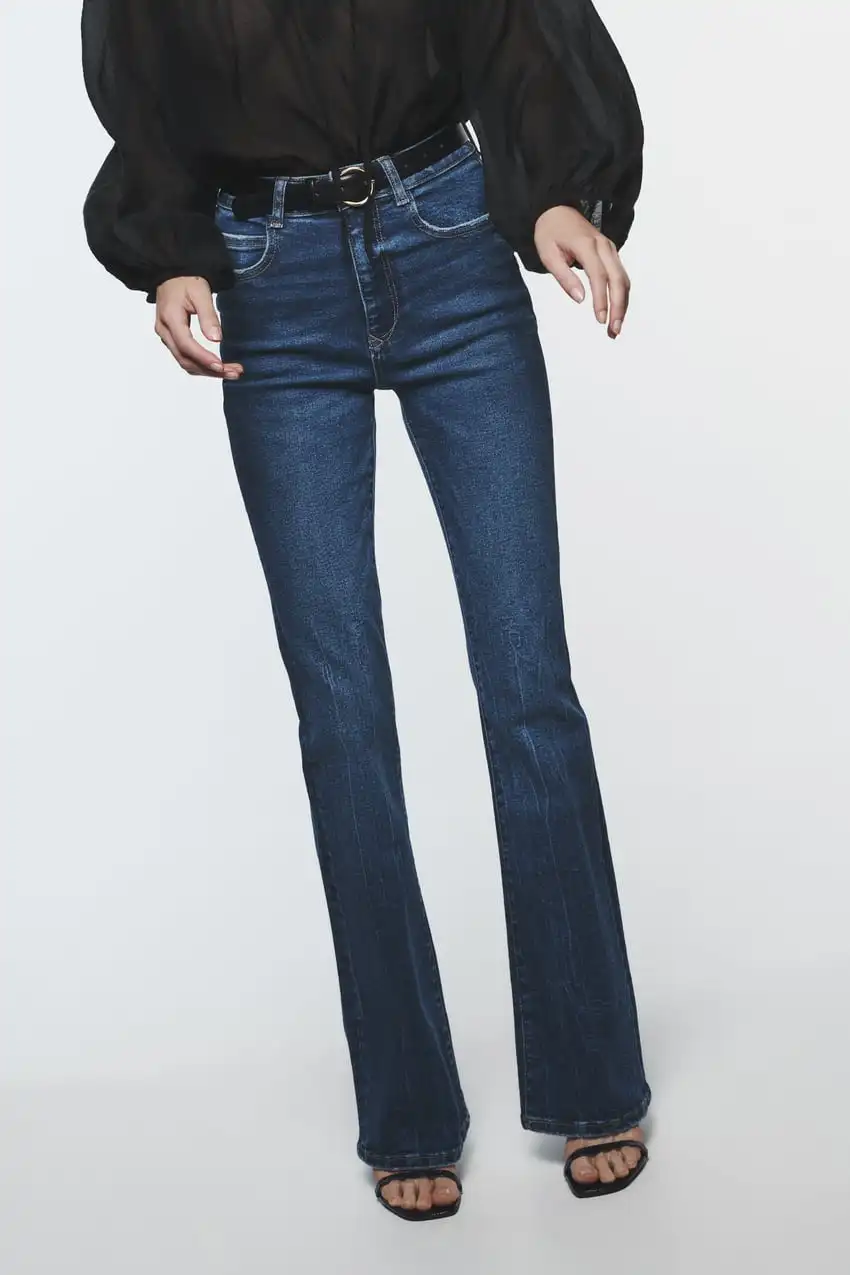 New Texas Republic High Waist UnBranded Stretch Boot-Cut Jeans