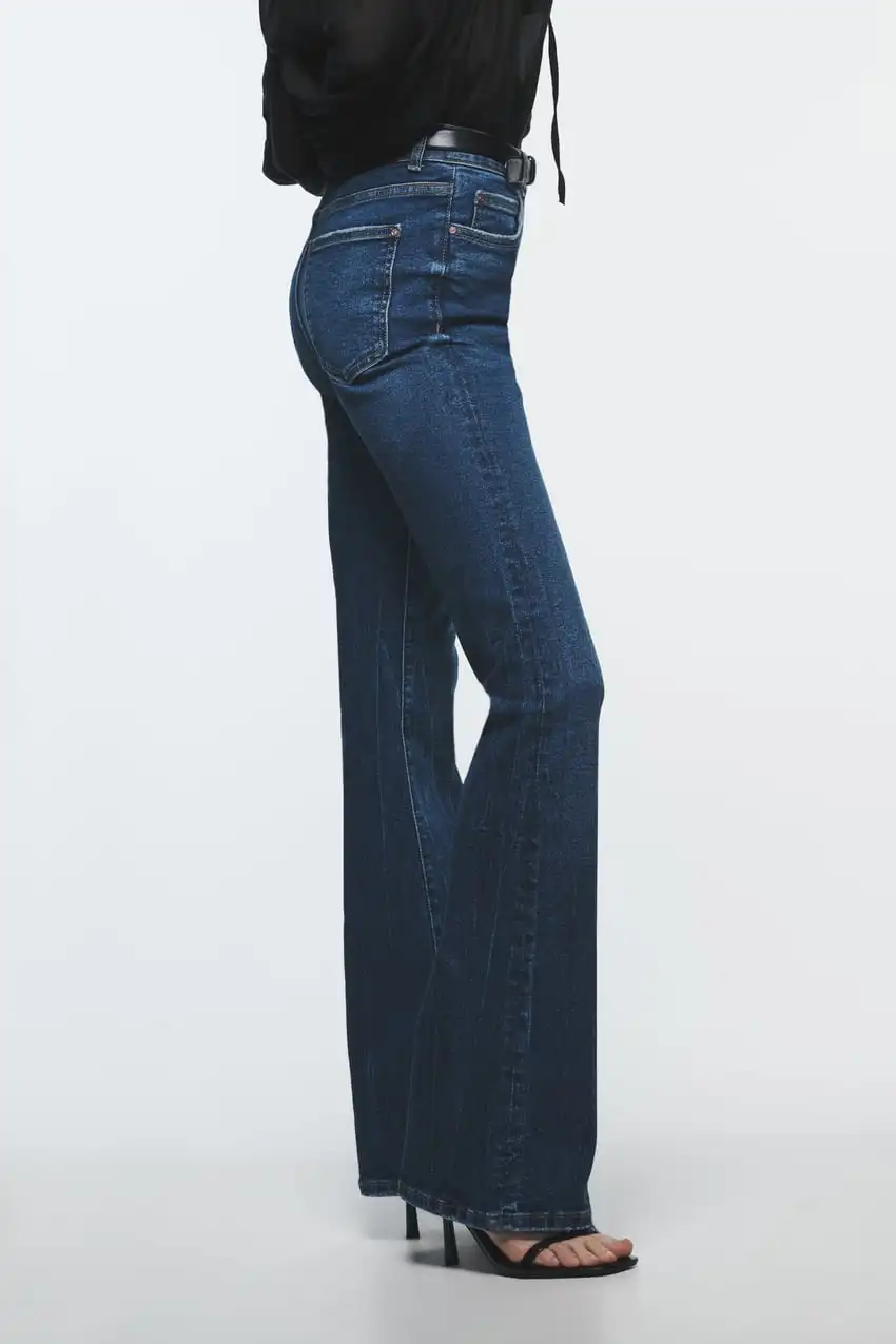 New Texas Republic High Waist UnBranded Stretch Boot-Cut Jeans