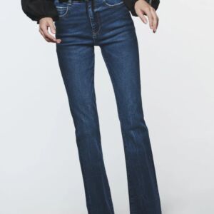 New Texas Republic High Waist UnBranded Stretch Boot-Cut Jeans - Image 3