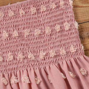 New Texas Republic Summer Ruffled Chiffon Strapless Halter Top - Image 5