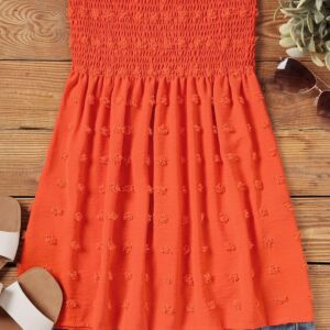 New Texas Republic Summer Ruffled Chiffon Strapless Halter Top - Image 3