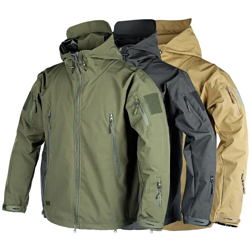 Waterproof Tactical Multi-pocket Wear-resistant Jacket