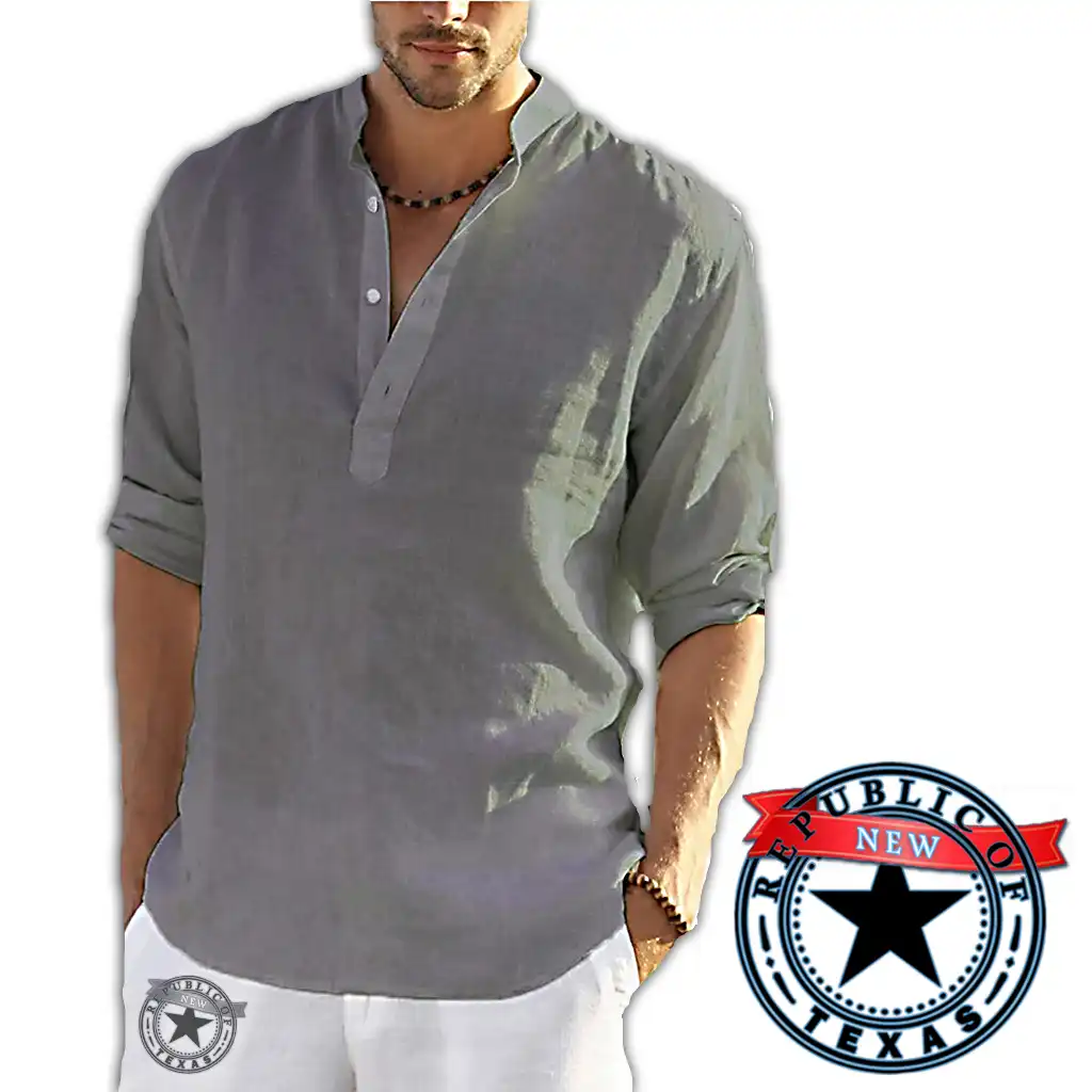 new-texas-republic-long-sleeve-cotton-loose-casual-shirt-top-1