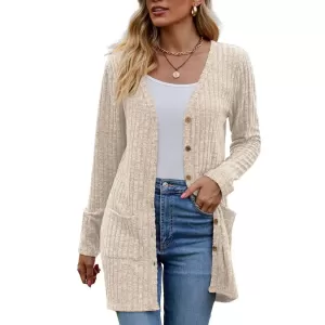 Front-Button-Pocket-Coat-Solid-Color-Cardigan-Cozy-Knitted-Women-s-Winter-Fall-Coat-Long-Sleeve