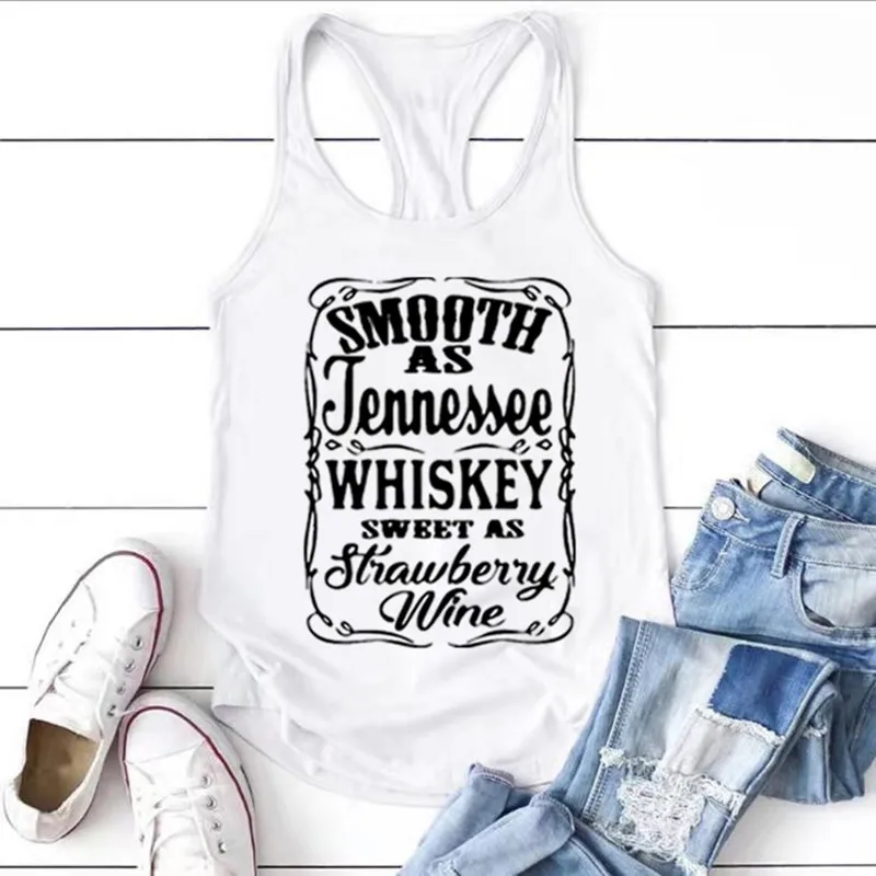Smooth-As-Tennessee-Whiskey-Sweet-As-Strawberry-Wine-Tank-Top-Country-Music-Racerback-Tank-Women-Whiskey-2