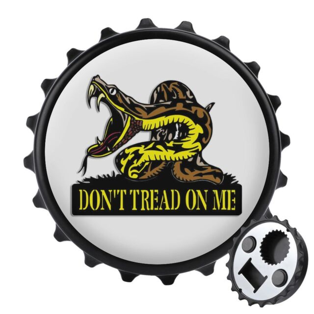 Dont Tread On Me Bottle Opener & Fridge Magnet