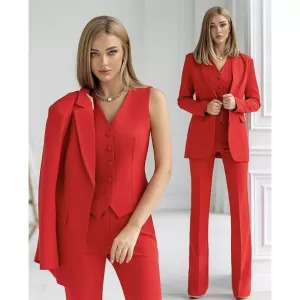 kf-Sf4b758828daa4b209cf3e9d07f14d919p-2023-Red-Fashion-Women-3-Pieces-Suits-Blazer-Suits-Ladies-Office-Jacket-Formal-Business-Workwear-Blazers