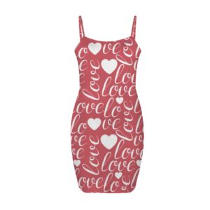 Big Love Backless Spaghetti Strap Bodycon Dress - Image 4