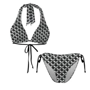 Armored Queen Halterneck String Bikini Sets - Image 4