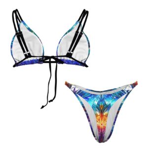 Starburst Blue Angel Women's String Bikini Sets - Image 5