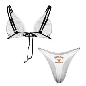 New Texas Republic Longhorn Revival Women's String Bikini Sets - Image 7