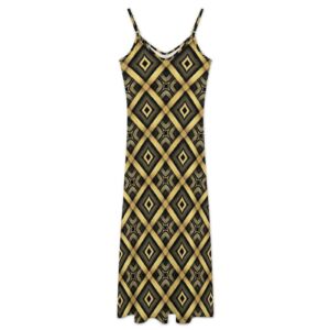 Black Prism Sleeveless Strappy Maxi Dress - Image 2