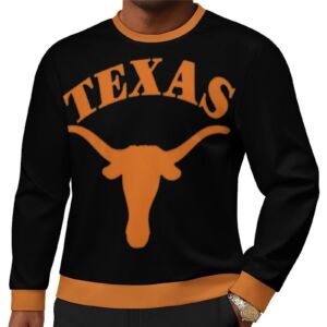Texas Longhorns State Pride All Over Print Sweatshirt - Image 6