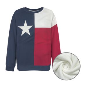 New Texas Republic State Flag Crew Neck Sweater - Image 4