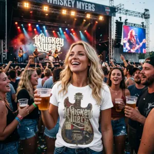 Whiskey Myers Rock Country Classic Tee - Image 1