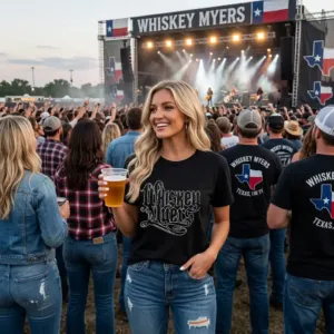 Whiskey Myers Texas Rock Band T-Shirt - Image 2
