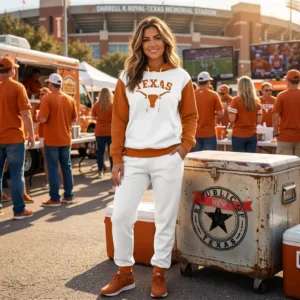 Texas Longhorns Hoodie & Sweatpants Set - Image 3