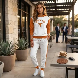 Texas Longhorns Hoodie & Sweatpants Set - Image 2