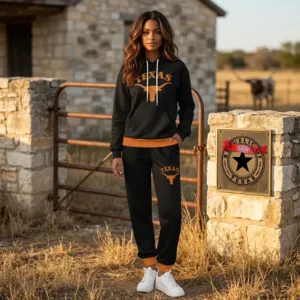Texas Longhorns Unisex Hoodie Set - Image 6