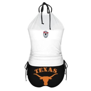 Texas Longhorns Halter Top Bikini Swimsuit - Image 4