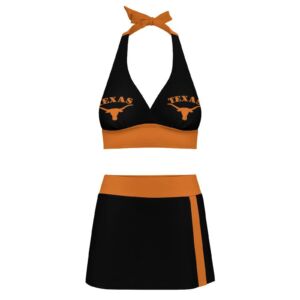 Texas Longhorns skirt swimsuit set
