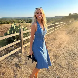 Women's Denim Cowgirl Dress - Image 6